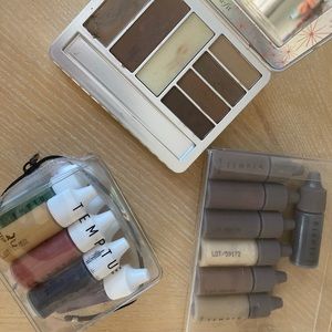 Temptu airbrush kits and benefit brows